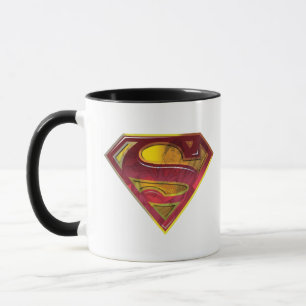 Superman S-Schild  Reflektionslogo Tasse