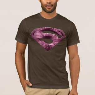 Superman S-Schild  Rosa-Star-Burst-Logo T-Shirt