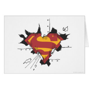Superman S-Shield   Broken Metal Logo