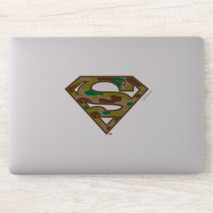 Superman S-Shield   Camouflage-Logo Aufkleber