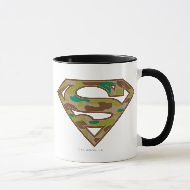 Superman S-Shield | Camouflage-Logo Tasse (Rechts)