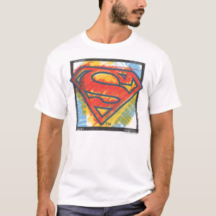 Superman S-Shield Colored Logo T-Shirt