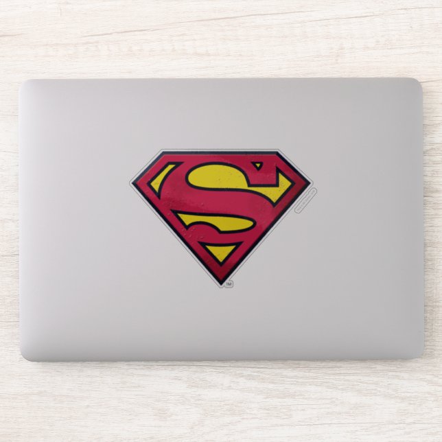 Superman S-Shield | Dirt-Logo Aufkleber (Computer)