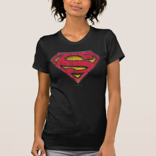 Superman S-Shield Distresses Logo T-Shirt