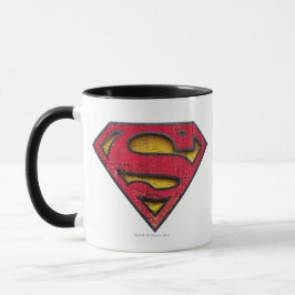 Superman S-Shield | Distresses Logo Tasse