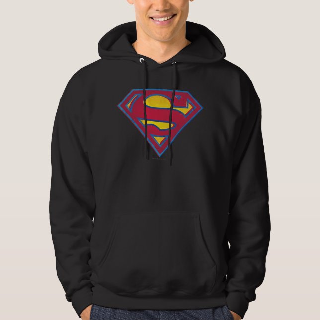Superman S-Shield | Dot-Logo Hoodie (Vorderseite)