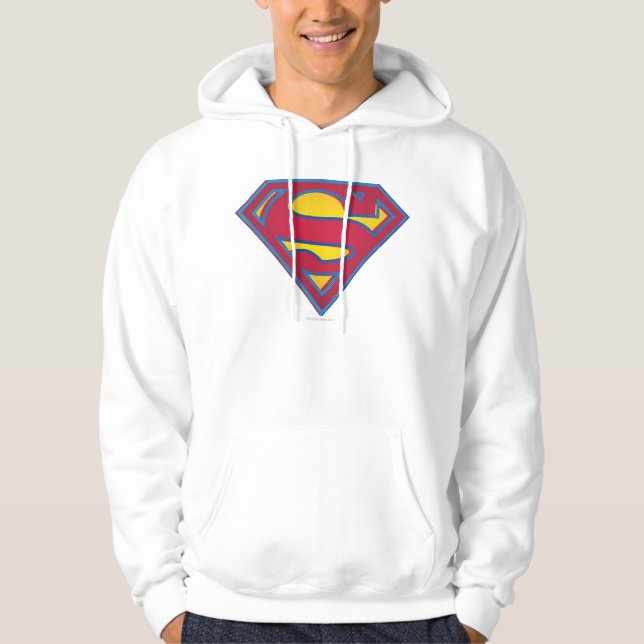 Superman S-Shield | Dot-Logo Hoodie (Vorderseite)
