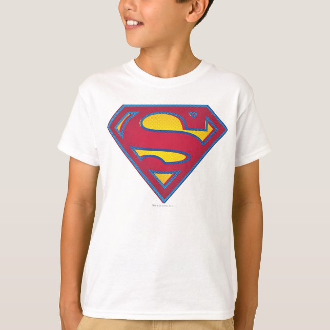 Superman S-Shield | Dot-Logo T-Shirt (Vorderseite)