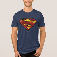 Superman S-Shield | Dunkles Rotes Logo