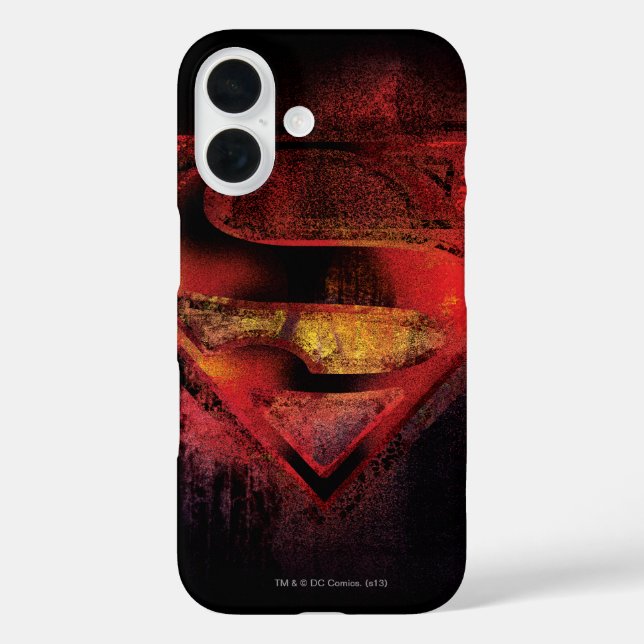 Superman S-Shield | Farbige Logos Case-Mate iPhone Hülle (Rückseite)
