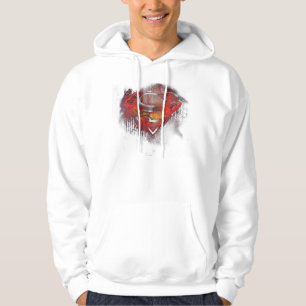 Superman S-Shield   Farbige Logos Hoodie