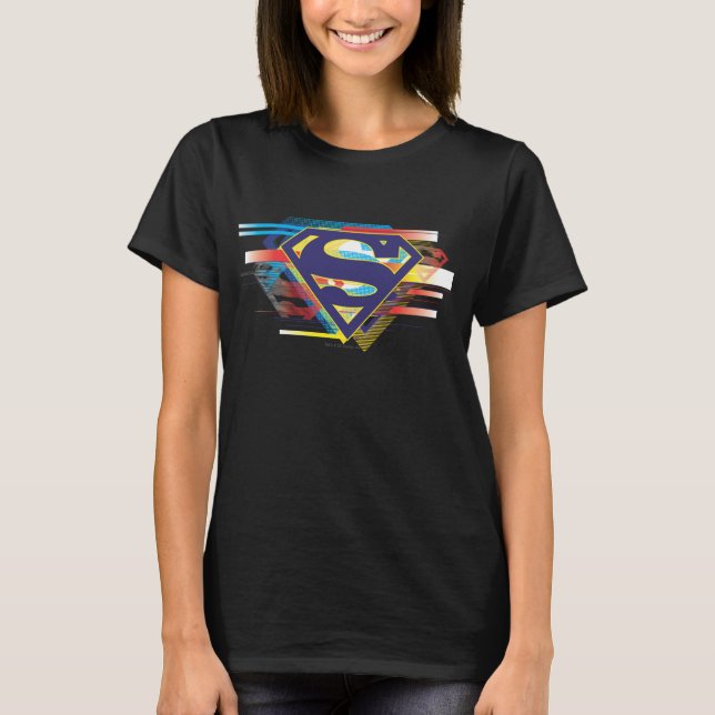 Superman S-Shield | Farbiges Logo T-Shirt (Vorderseite)