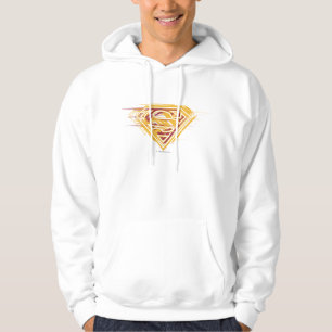 Superman S-Shield Gelb und Rot Hoodie