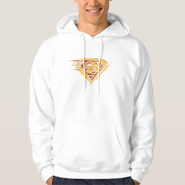 Superman S-Shield | Gelb und Rot Hoodie (Vorderseite)