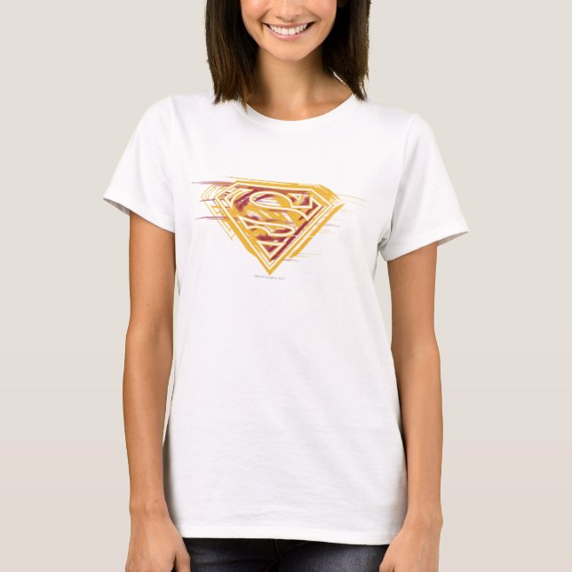 Superman S-Shield | Gelb und Rot T-Shirt (Vorderseite)