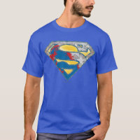 Superman S-Shield | Graues, gelbes, schwarzes Mix-