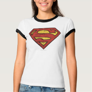 Superman S-Shield   Grunge-Logo T-Shirt