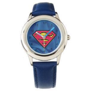 Superman S-Shield   Klassisches Logo Armbanduhr