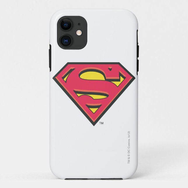 Superman S-Shield | Klassisches Logo Case-Mate iPhone Hülle (Rückseite)
