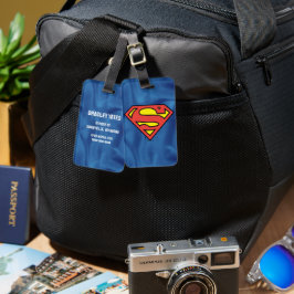 Superman S-Shield | Klassisches Logo Gepäckanhänger
