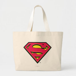 Superman S-Shield | Klassisches Logo Jumbo Stoffbeutel