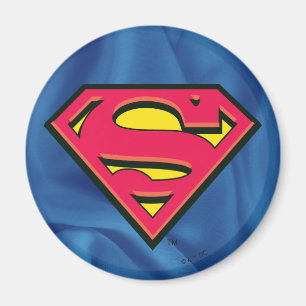 Superman S-Shield   Klassisches Logo Magnet