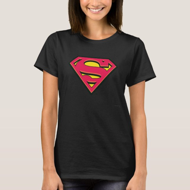 Superman S-Shield | Klassisches Logo T-Shirt (Vorderseite)