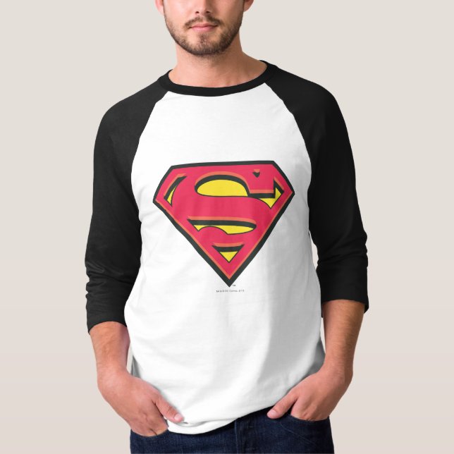 Superman S-Shield | Klassisches Logo T-Shirt (Vorderseite)