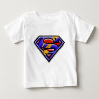 Superman S-Shield | Lila Airbrush-Logo