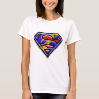 Superman S-Shield | Lila Airbrush-Logo