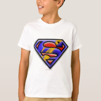 Superman S-Shield | Lila Airbrush-Logo