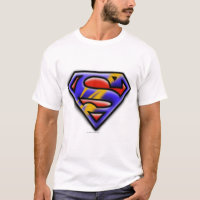 Superman S-Shield | Lila Airbrush-Logo