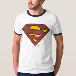 Superman S-Shield   Logo für ausgeblendete Punkte T-Shirt