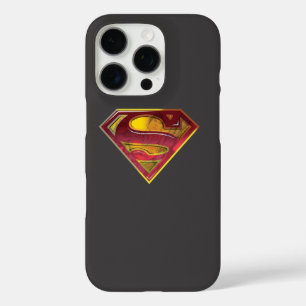 Superman S-Shield Reflektions-Logo iPhone 16 Pro Hülle