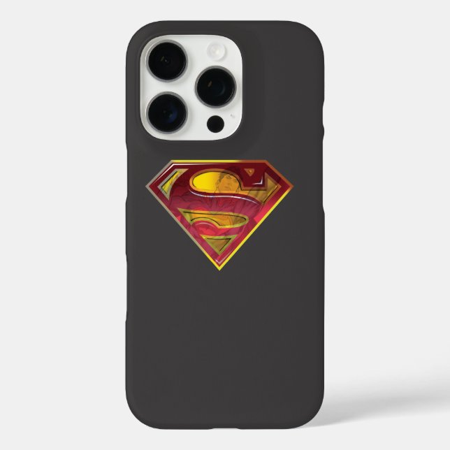 Superman S-Shield | Reflektions-Logo Case-Mate iPhone Hülle (Rückseite)