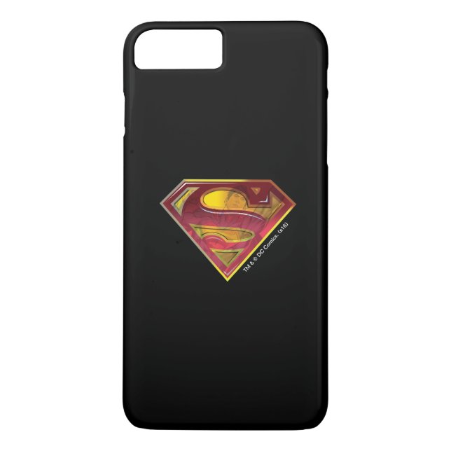 Superman S-Shield | Reflektions-Logo Case-Mate iPhone Hülle (Rückseite)