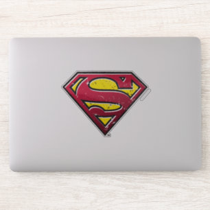 Superman S-Shield   Scratches Logo Aufkleber