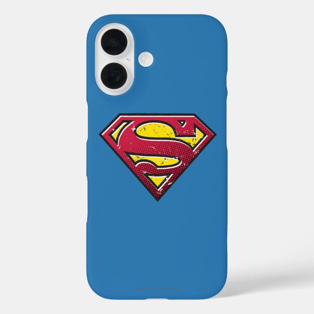 Superman S-Shield | Scratches Logo Case-Mate iPhone Hülle (Rückseite)