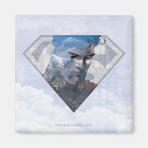 Superman S-Shield Superman in S-Shield Logo Magnet