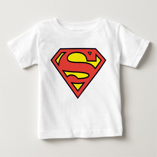 Superman S-Shield | Superman-Logo Baby T-shirt (Vorderseite)