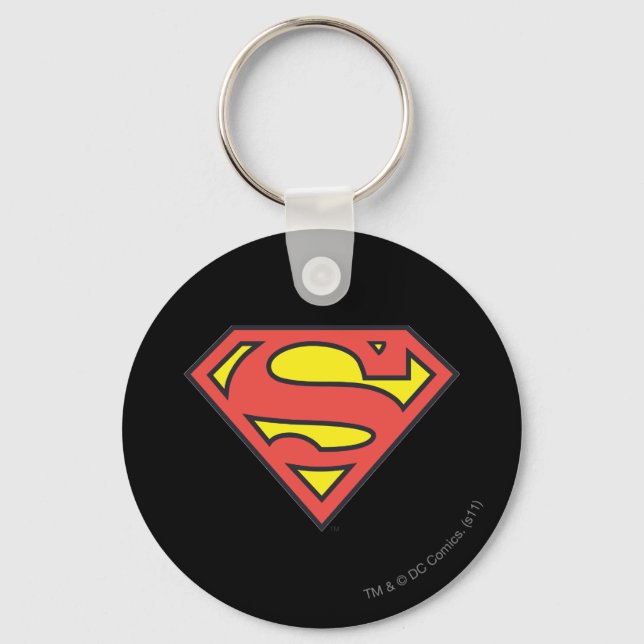 Superman S-Shield | Superman-Logo Schlüsselanhänger (Vorderseite)