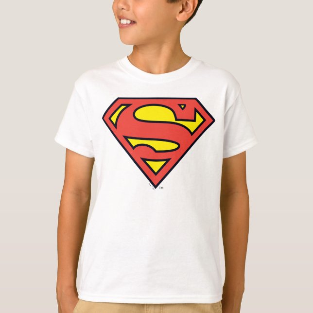 Superman S-Shield | Superman-Logo T-Shirt (Vorderseite)