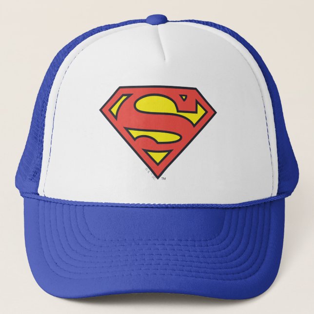 Superman S-Shield | Superman-Logo Truckerkappe (Vorderseite)