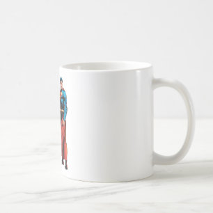 Superman sieht Front Tasse