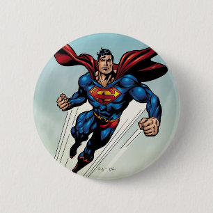 Superman springt nach oben button