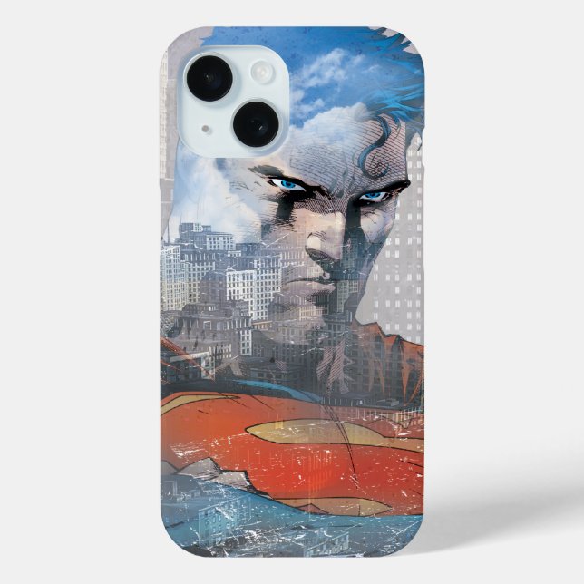 Superman Stare Case-Mate iPhone Hülle (Rückseite)