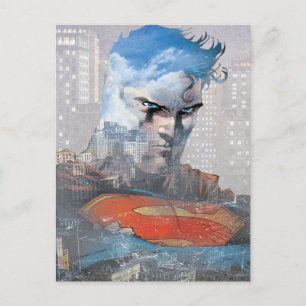 Superman Stare Postkarte