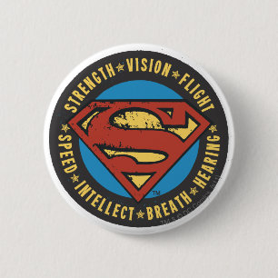 Superman Stilvoll  Logo für den Sichtflug Button