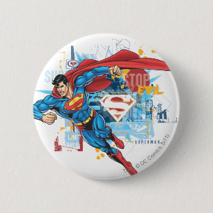 Superman - Stoppt das Böse Button