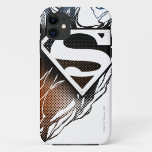 Superman Stylized   Blue Orange Logo Case-Mate iPhone Hülle